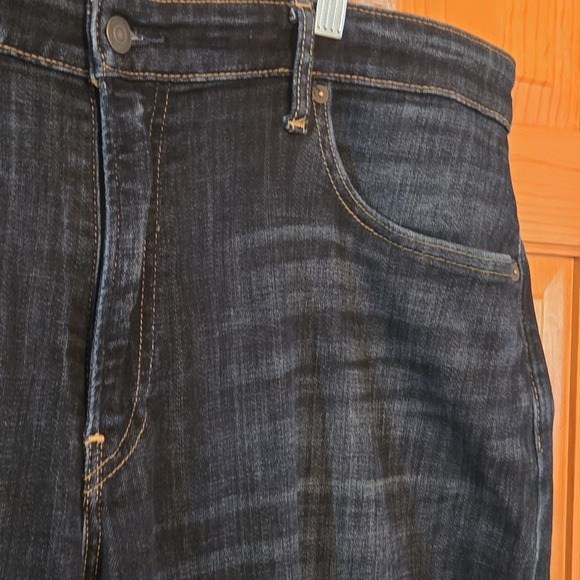 Lucky Brand Mens Jeans 38x34 181 Relaxed Straight Fit Dark Wash - Picture 5 of 10